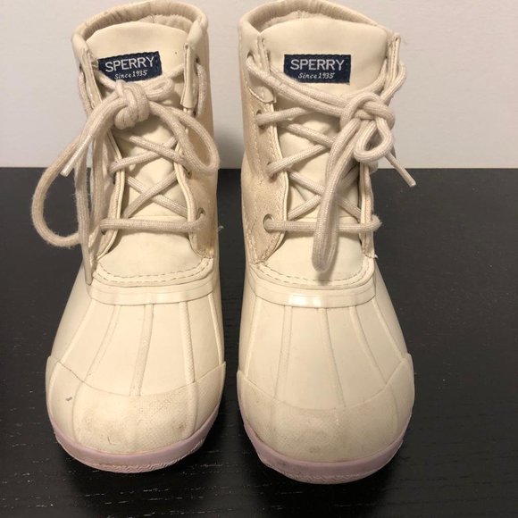 Sperry Winter Snow Rain Boots Size 1 - Picture 5 of 6